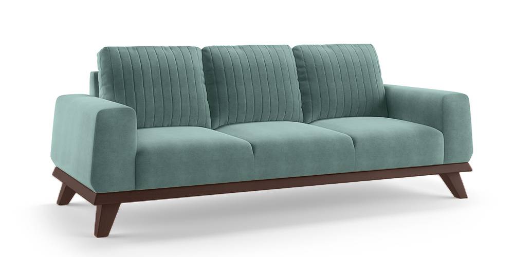 Granada Sofa (Dusty Turquoise Velvet)
